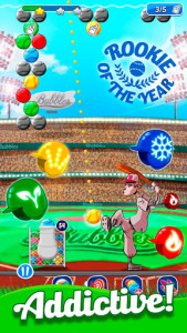 اسکرین شات بازی Baseball Bubble Shooter 2