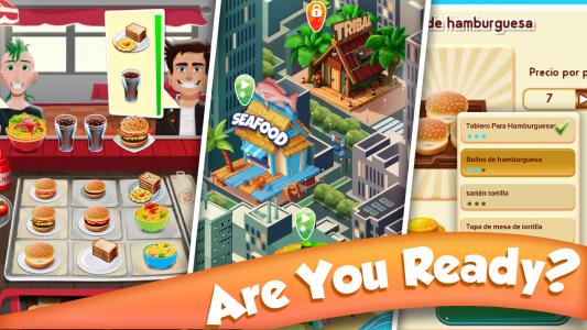 اسکرین شات 6 بازی Cooking Rush: Restaurant Chef
