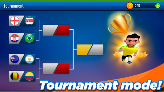 اسکرین شات 1 بازی Finger Kick Soccer 2024