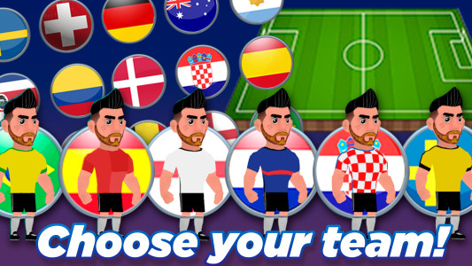 اسکرین شات 8 بازی Finger Kick Soccer 2024