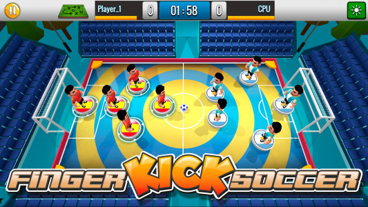 اسکرین شات بازی Finger Kick Soccer 2024 7