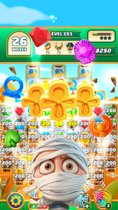 اسکرین شات 1 بازی Gods & Gems: Match 3 Puzzle