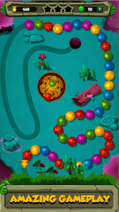 اسکرین شات 2 بازی Marble shooter: Legend begins