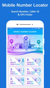 اسکرین شات برنامه Mobile Number Location - Phone 4