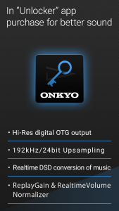 اسکرین شات برنامه Onkyo HF Player 7