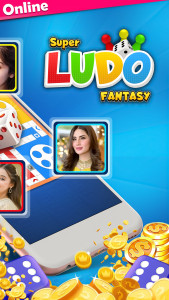 اسکرین شات برنامه Super Ludo Multiplayer Fantasy 4