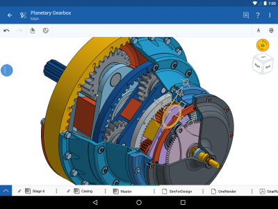 اسکرین شات برنامه Onshape 3D CAD 8