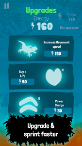 اسکرین شات 5 بازی Electric Blue: Gecko dash!