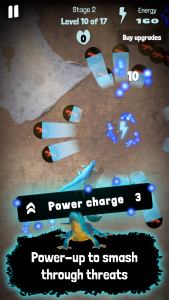 اسکرین شات 3 بازی Electric Blue: Gecko dash!