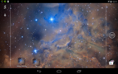 اسکرین شات بازی Galaxy Nebula Live Wallpaper 4