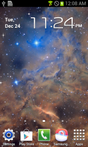 اسکرین شات بازی Galaxy Nebula Live Wallpaper 1
