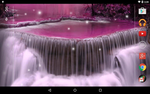 اسکرین شات برنامه Waterfall Live Wallpaper 8