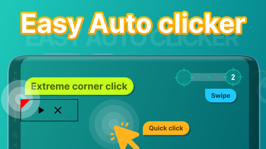اسکرین شات 1 برنامه Easy Auto Clicker