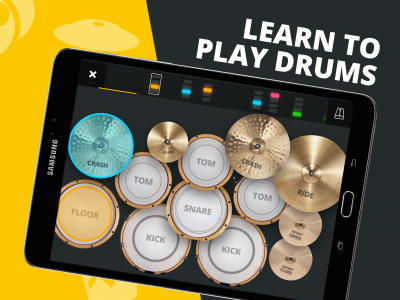 اسکرین شات برنامه SUPER DRUM - Play Drum! 2