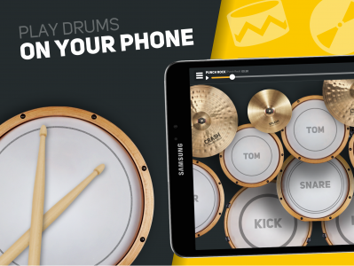اسکرین شات برنامه SUPER DRUM - Play Drum! 1