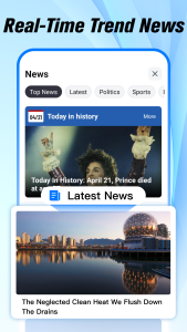 اسکرین شات 4 برنامه Open Browser - Smart & Safe