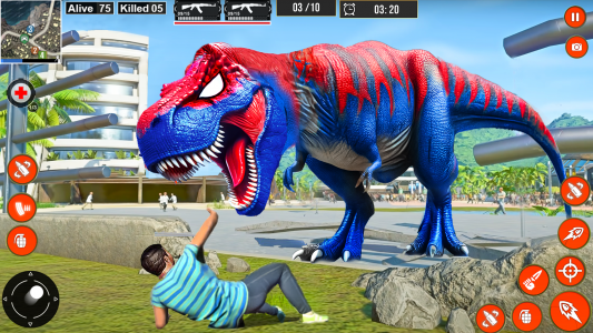 اسکرین شات بازی Dinosaur Game Family Simulator 6