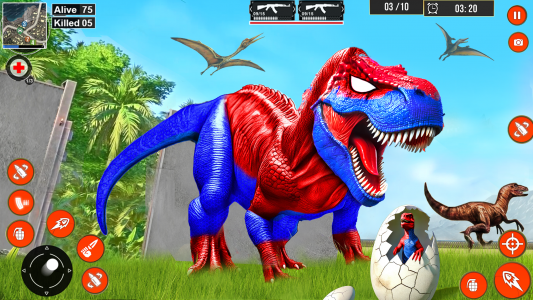 اسکرین شات بازی Dinosaur Game Family Simulator 1