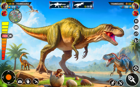 اسکرین شات بازی Dinosaur Game Family Simulator 8