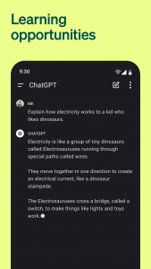 اسکرین شات برنامه ChatGPT 6