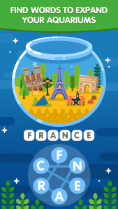 اسکرین شات 2 بازی Word Search Sea: Puzzle Game