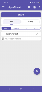 اسکرین شات 1 برنامه OpenTunnel