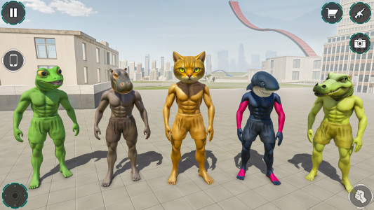 اسکرین شات 2 بازی Open World Brainrot Fight Game