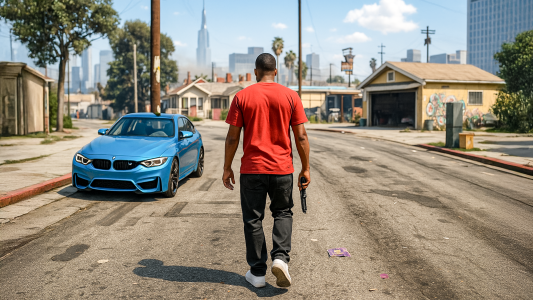 اسکرین شات 4 بازی Grand Gangster: Rope hero City