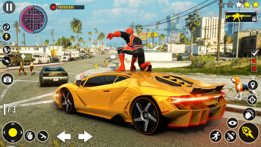اسکرین شات بازی Spider Game Mafia Rope Hero 4