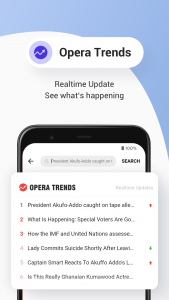 اسکرین شات برنامه Opera News Lite - Less Data 6