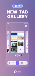 اسکرین شات 1 برنامه Opera browser beta with AI