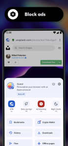 اسکرین شات برنامه Opera browser beta with AI 6