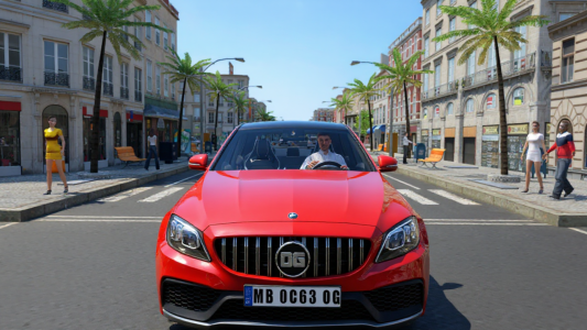 اسکرین شات 2 بازی Car Simulator C63