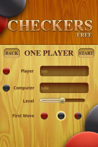 اسکرین شات بازی Checkers Free 4
