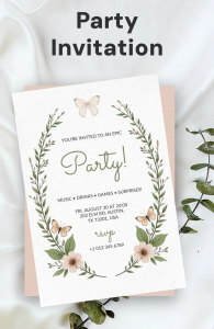 اسکرین شات 2 برنامه Invitation Card Maker + RSVP