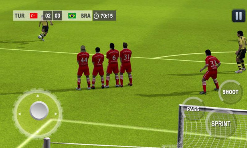 اسکرین شات بازی Real World Soccer Football 3D 1