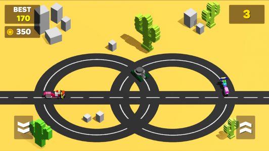 اسکرین شات بازی Circle Crash - Blocky Race 2