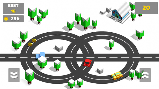 اسکرین شات بازی Circle Crash - Blocky Race 3