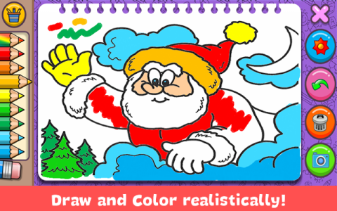 اسکرین شات 1 بازی Christmas Coloring Book