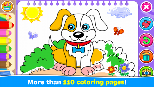 اسکرین شات 2 بازی Coloring,  Music and Games