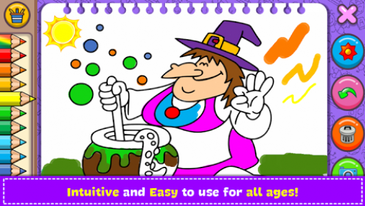 اسکرین شات بازی Halloween - Coloring & Games 2