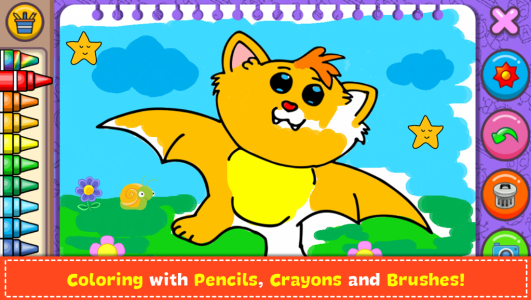 اسکرین شات 1 بازی Halloween - Coloring & Games