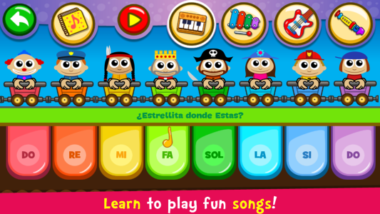 اسکرین شات 5 بازی Piano Kids - Music & Songs