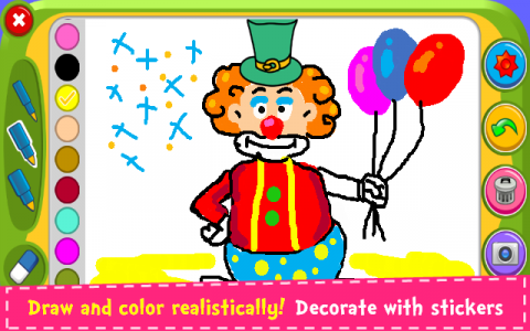 اسکرین شات 1 بازی Magic Board - Doodle & Color