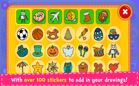 اسکرین شات 6 بازی Magic Board - Doodle & Color