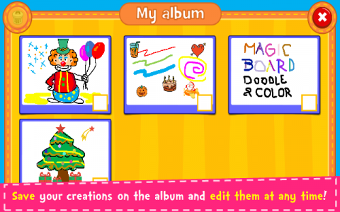 اسکرین شات بازی Magic Board - Doodle & Color 5