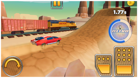 اسکرین شات بازی Mega Ramp Car 1