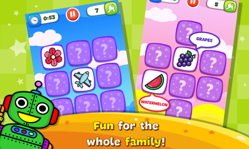 اسکرین شات 2 بازی Match Game -  Play & Learn