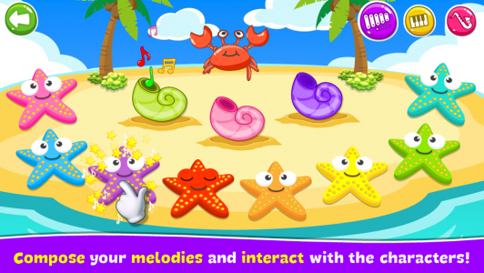 اسکرین شات بازی Musical Game for Kids 2