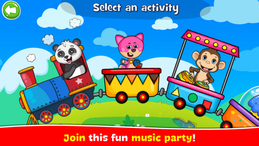اسکرین شات بازی Musical Game for Kids 1